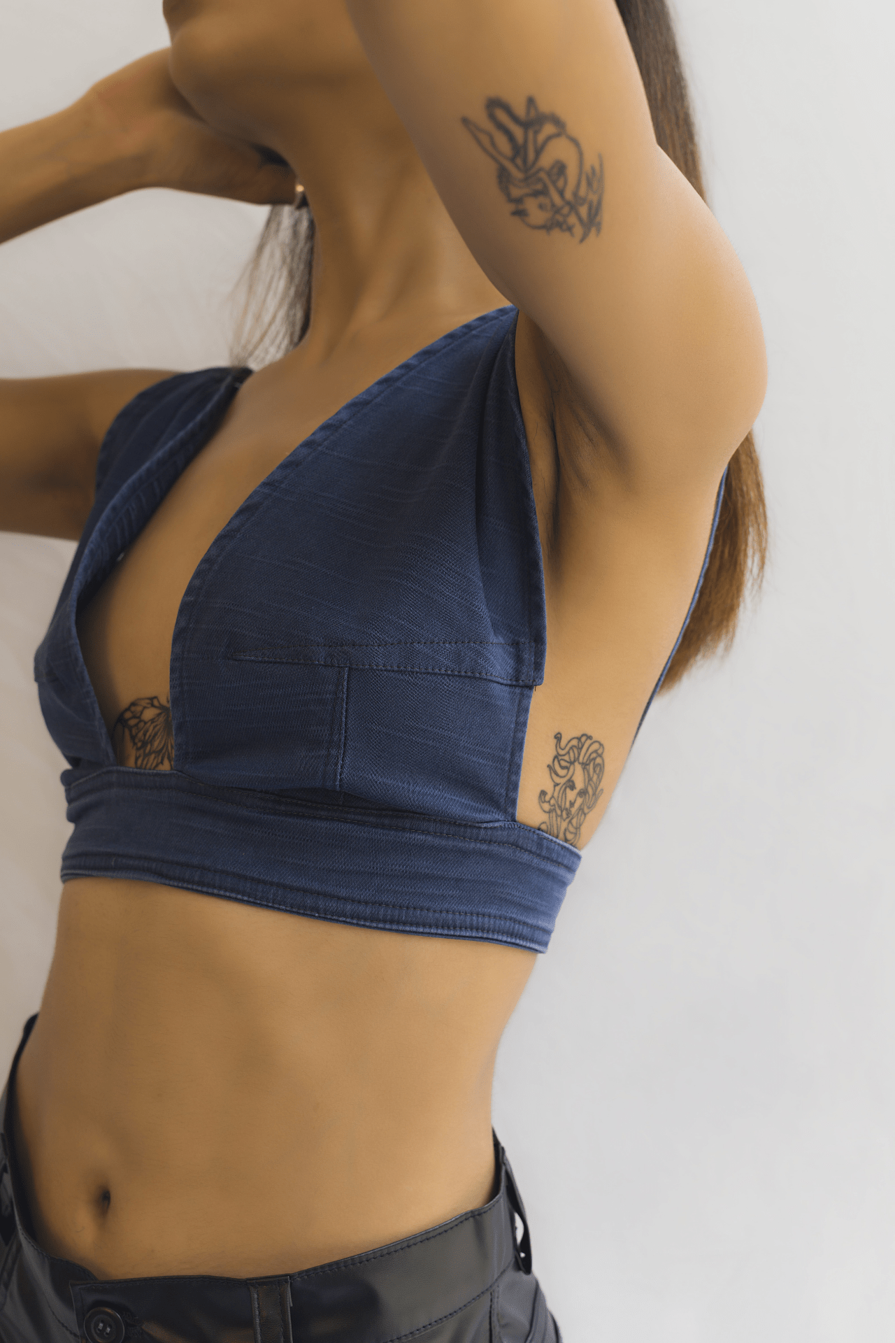 Denim Bralette